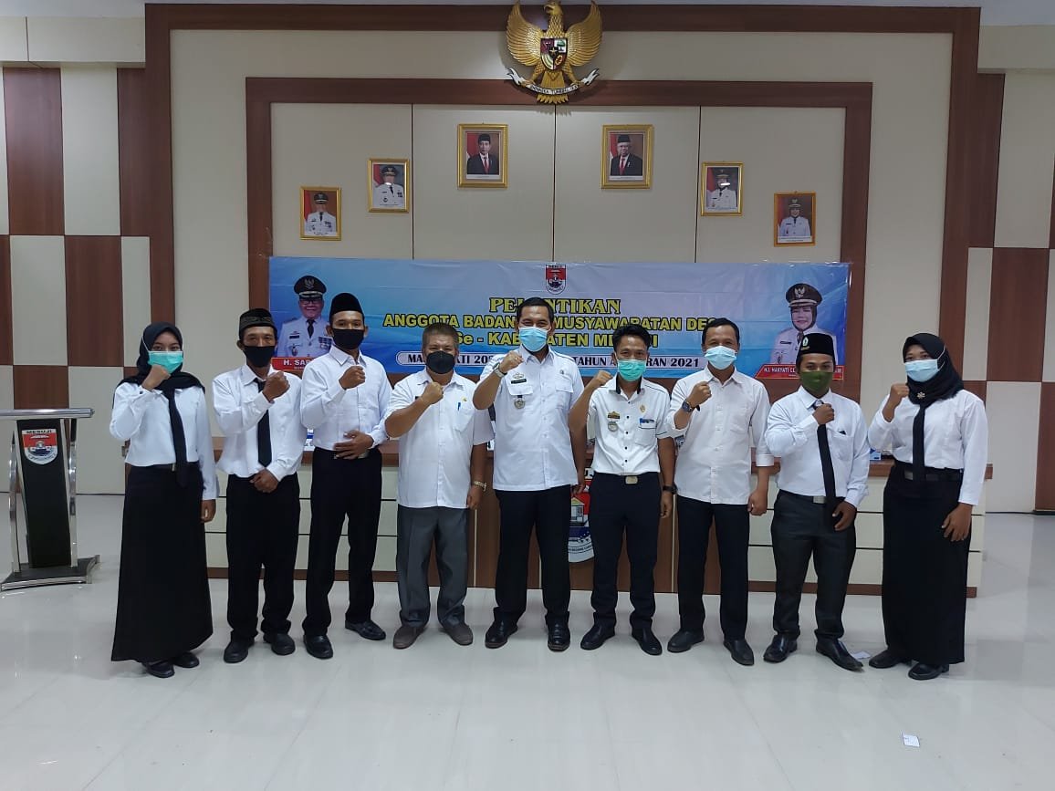 SELAMAT ATAS DILANTIKNYA BPD DESA MULYASARI MASA BHAKTI 2021 - 2027